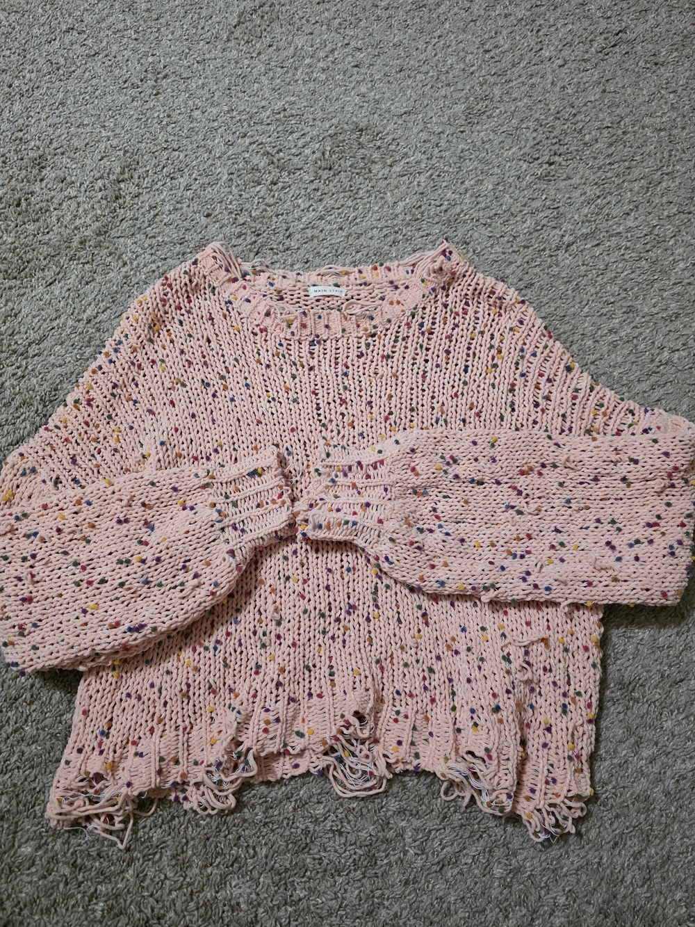 Women's Distressed Sweater